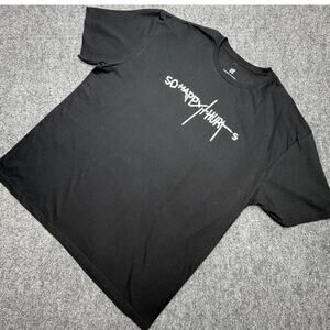 Bryan Adams So Happy It Hurts Tour T Shirt Mens 2XL Black Concert Tee